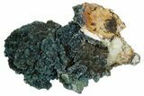 Deep-Blue Plumbogummite After Pyromorphite - Yangshuo Mine, China #177176-2